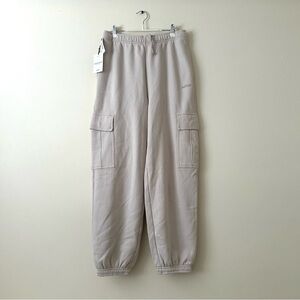 Aritzia Tna Matte Pearl High Rise Cargo Jogger Sweatpants